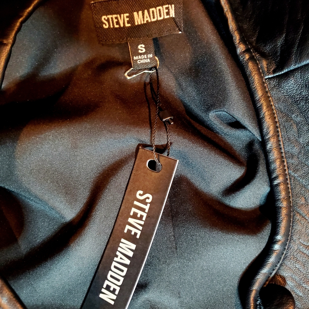 Steve Madden Black Women's Jacket - Picture 5 of 7